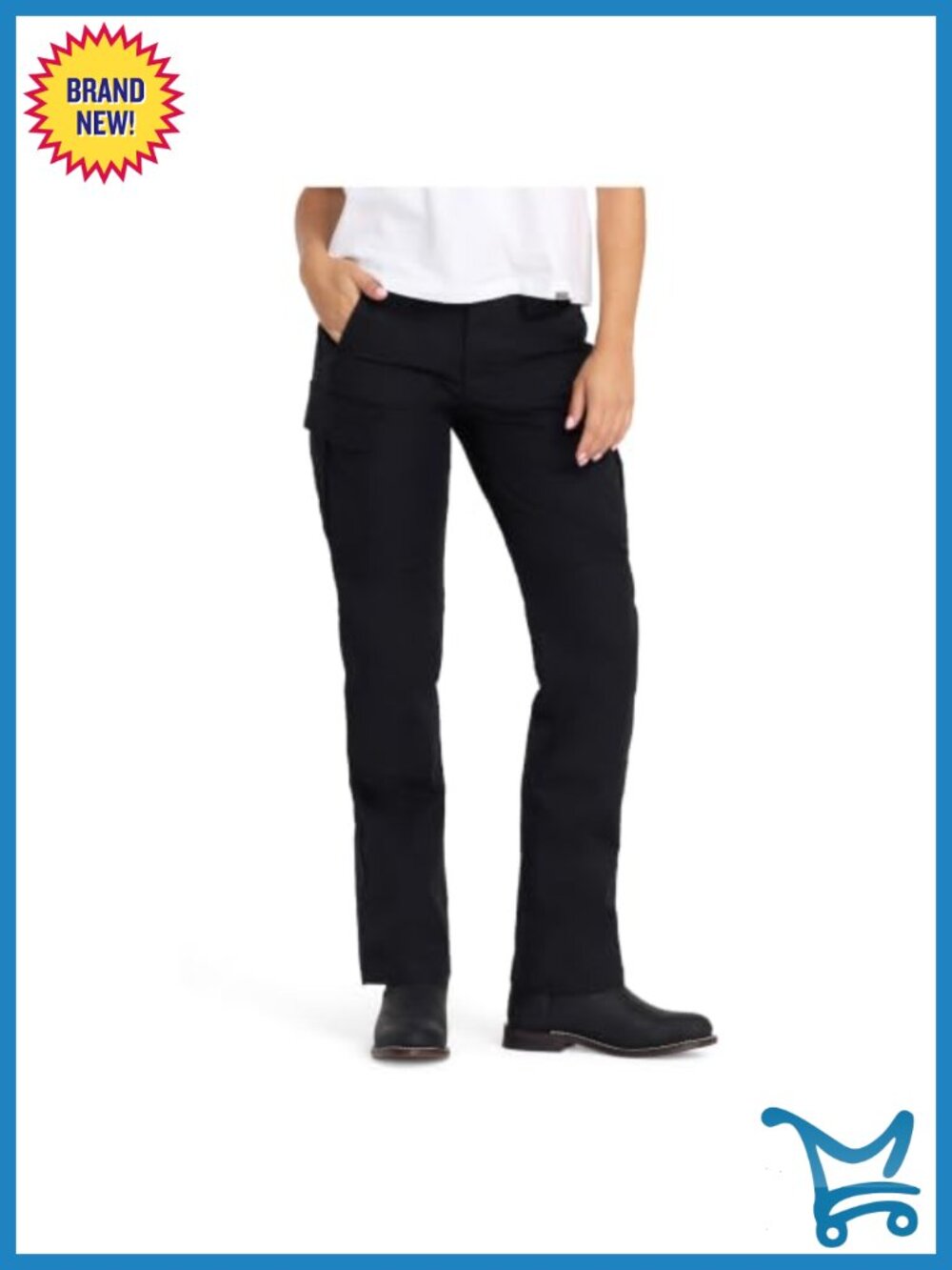 Tactical Cargo Work Pants Women's Stretch Ripstop Utility Duty